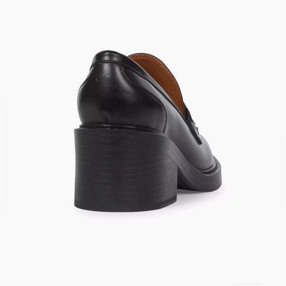 Chloe - Marcie Heeled Loafer - 38.5 - Picture 5 of 10